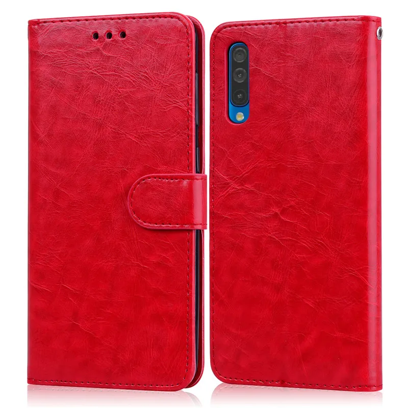 Для samsung Galaxy A50 чехол мягкий кожаный из ТПУ Флип Чехол-бумажник для samsung A50 A505 A505F SM-A505F чехол для телефона