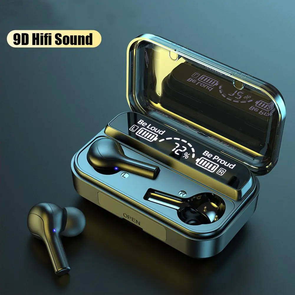 M278 TWS Bluetooth 5 0 Wireless in Ear Headset with Microphone LED Power Display Mobile phone accessories 2020