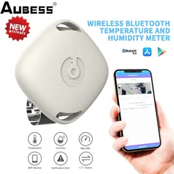 Thermomètre et hygromètre sans fil Bluetooth 5.0, capteur Intelligent de température et d'humidité, T201, enregistreur de données, pour l'intérieur et l'extérieur 
