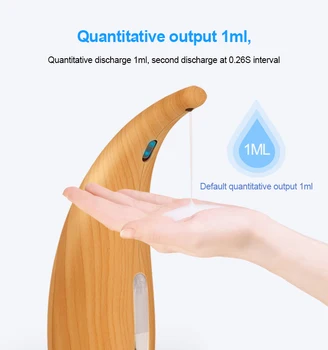 

Soap Dispenser Pump Automatic Liquid Soap Dispenser Infrared Smart Sensor Touchless Foam Shampoo Dispensers For Kitchen Bathroom