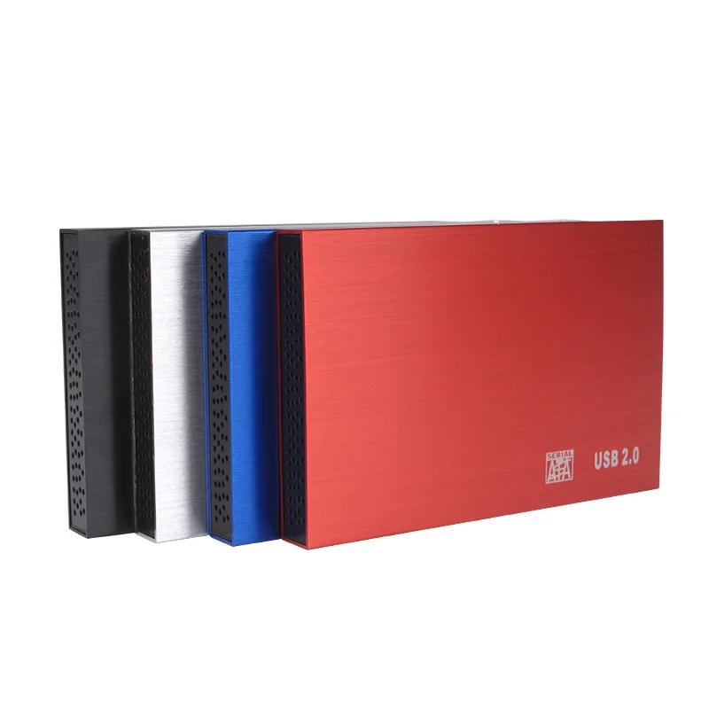 

Manufacturers Wholesale 2.5-Inch USB2.0 to Sata Mobile Hard Disk Box Aluminium Alloy Serial Port Laptop External Enclosure