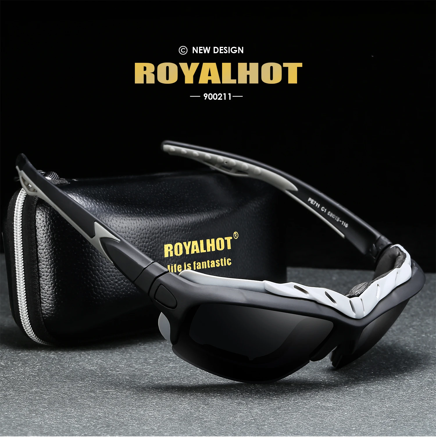 RoyalHot, мужские, женские, поляризационные, эластичные, спортивные, солнцезащитные очки, Ретро стиль, солнцезащитные очки, очки для мужчин, 900211
