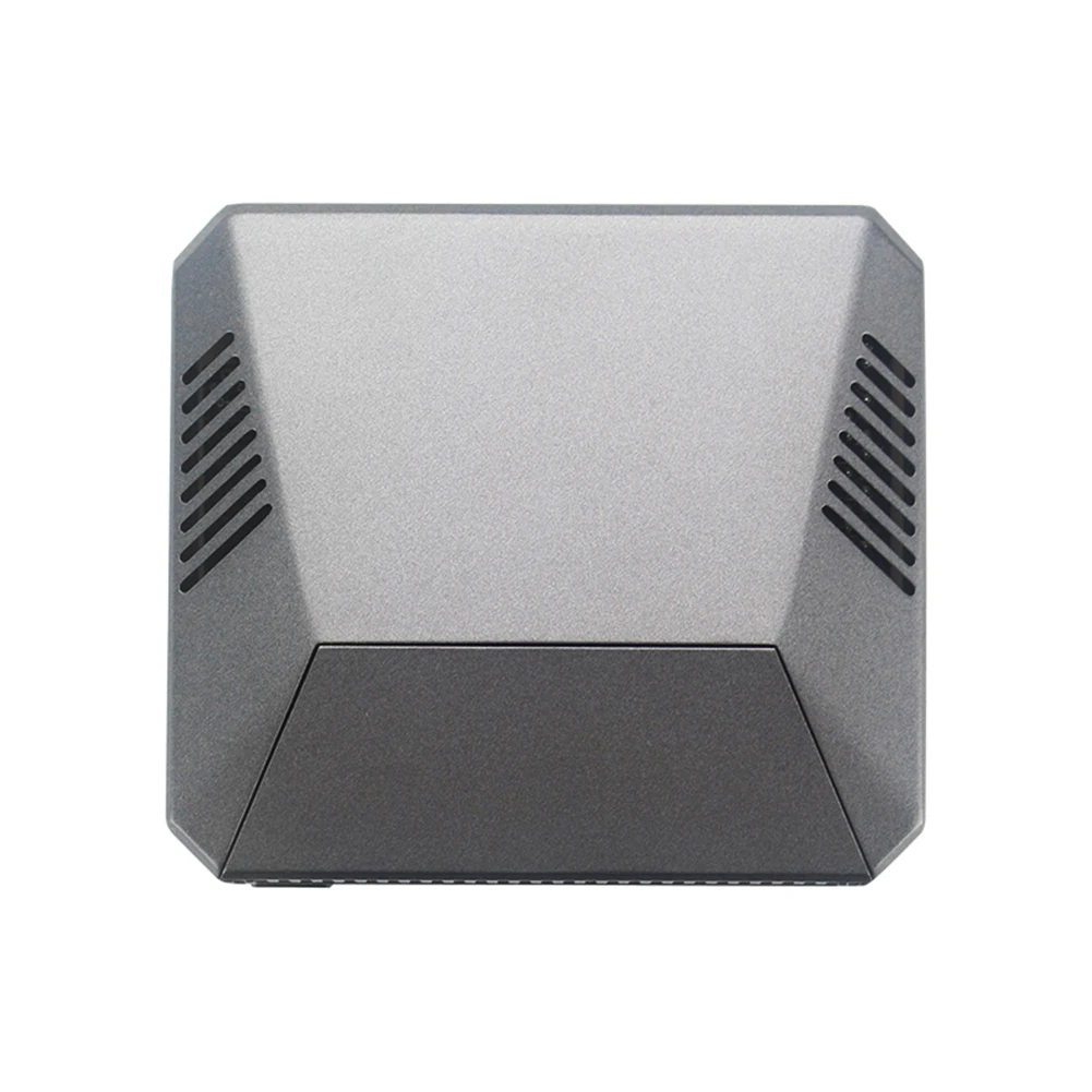 Box Shell Easy Install Aluminum Alloy Impact Resistant Protective Case With Cooling Fan Accessories For Raspberry Pi 4 Model B
