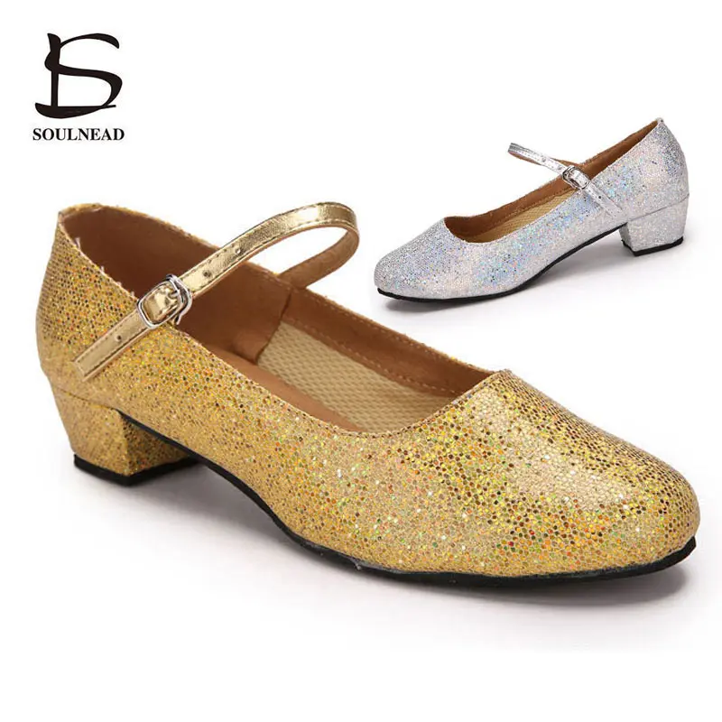 

Children's Dance Shoes Women Shoes Jazz Modern Tango Latin Dancing Shoe Size 28-41 Adult Child Waltz Ballroom Dance Sneakers