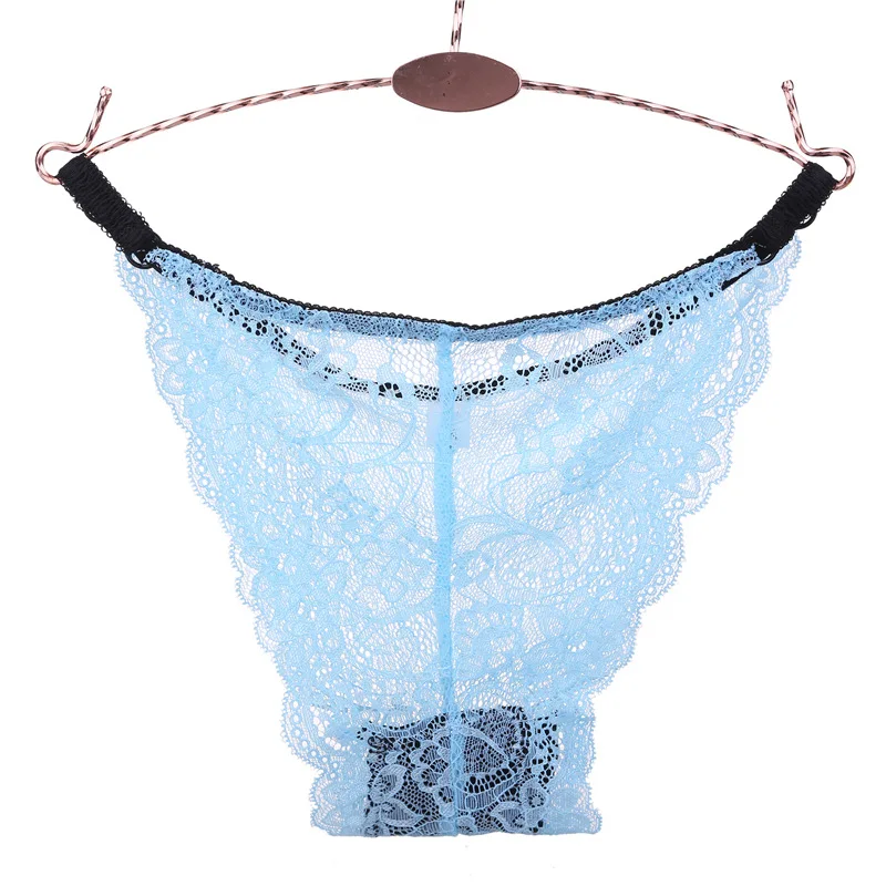 

Women Sexy Panties Lace Ladies Underwear Breathable Soft Panty Lace Briefs Plus Size XL Girl Perspective Underpants Hollow-out