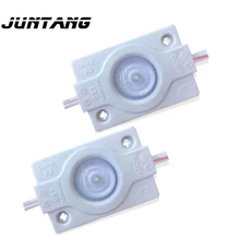 20 шт. светодиодный модуль 3030 Высокая мощность одна лампа 12 В водонепроницаемый белый светильник задний светильник светодиодный светильник коробка выделенный 1,5 Вт инжекторный модуль