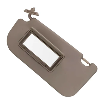 

beler 852021F010EZ Left Driver Side Sun Visor With Makeup Mirror Without Light Fit For Kia Sportage 2005-2007 2008 2009 2010