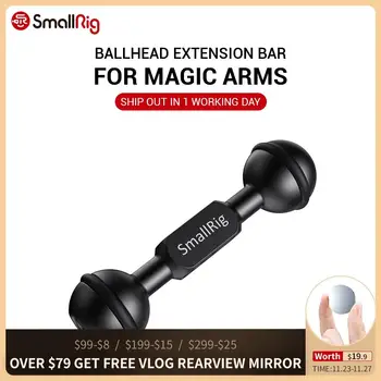 

SmallRig Camera Aluminum Ballhead Extension Bar for Magic Arms for SmallRig 2070 / 2071 / 2072 2108