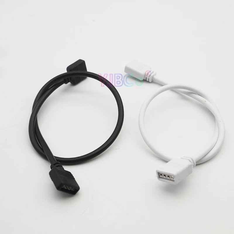 1 шт. м 2 3 5 10 3528 5050 SMD RGB Светодиодная лента 4 контакта светодиодный Удлинительный