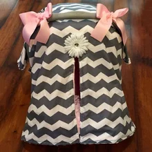 Мягкое безопасное детское автомобильное кресло для новорожденных девочек, покрывало-одеяло, модное покрывало для кормления с бантом, многоразовые покрывала