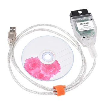 

Diagnostic Cable Toyota 16pin Car Automotive Computer Test Latest MINI VCI Toyota Diagnostic Line Chip J2534 OBD2 Interface