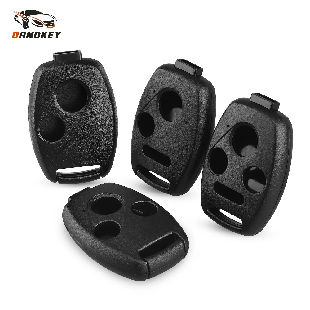 Dandkey 2/3/4 кнопочный флип-чехол для Honda Accord Civic CRV Pilot Fit вщик Ridgeline чехол ключа без