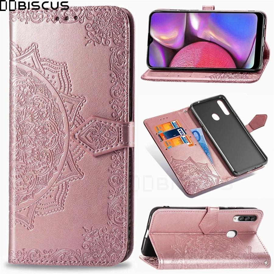 Чехол для телефона samsung A20s с подставкой флип-чехол Galaxy A20 s E SM-A207F/DS A207FN A205F A202F