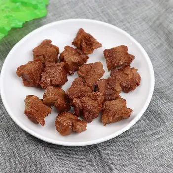 

8PCS Artificial Food Decorative Fake Realistic Steak Simulation Food Kids Toy