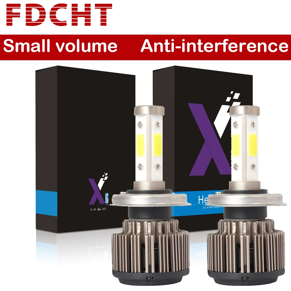 

FDCHT car headlight bulb LED h1 h11 led h4 h7 led auto car light 6500k psx24w h15 h27 d1s d2s d4s 24v hb3 hb4 h8 h3 turbo super
