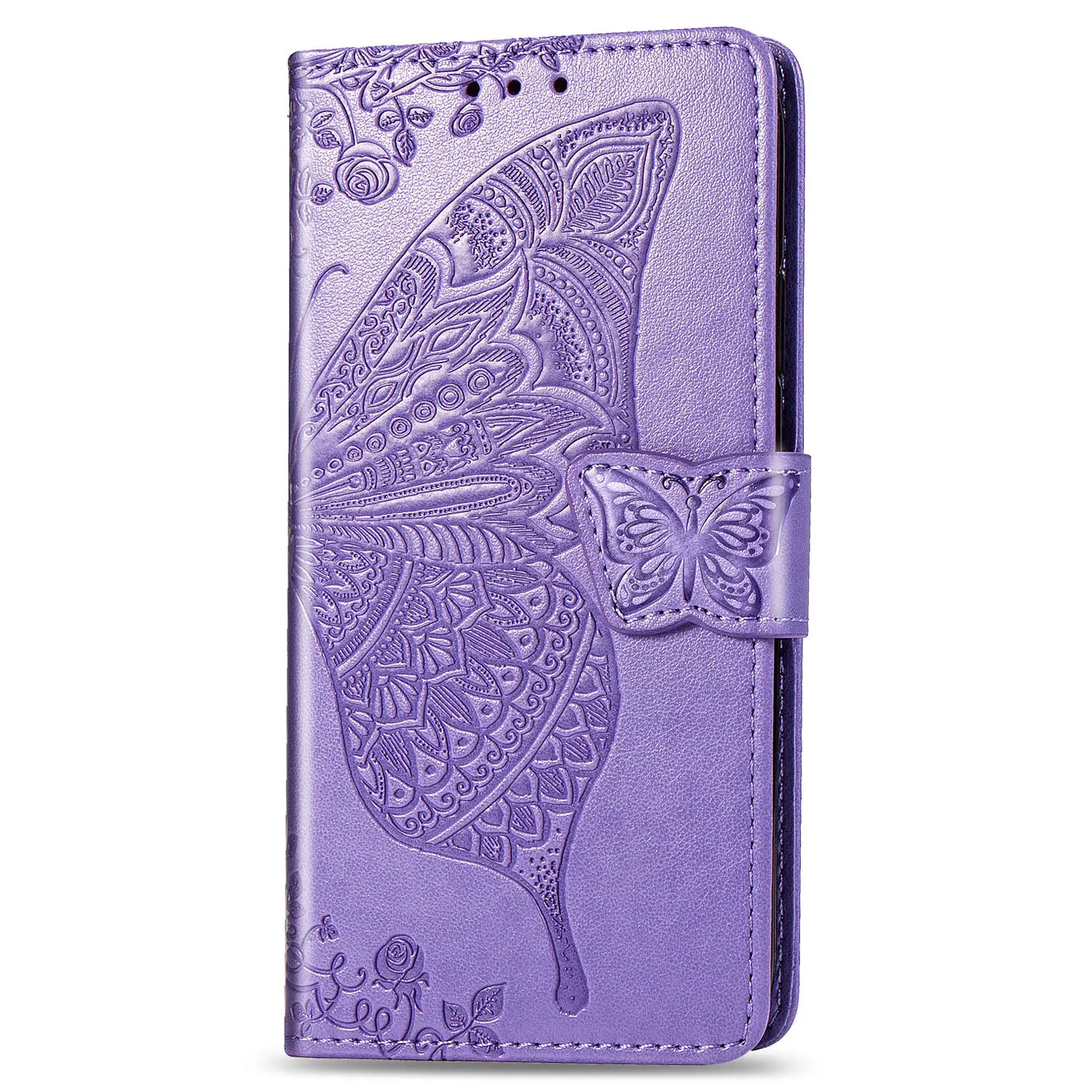 xiaomi leather case chain Wallet Leather Flip Case for Redmi Note9S Note9Pro 8 8A 7 7A 5Plus K30Pro Xiaomi10 10Pro 3D Butterfly Embossed Flip Wallet Case xiaomi leather case hard Cases For Xiaomi