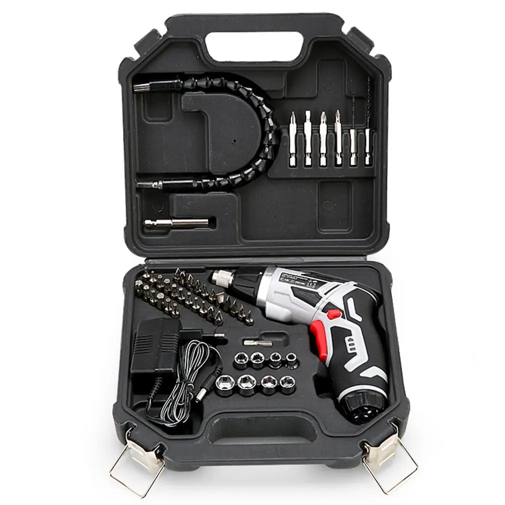 

Multi-Functional Lithium Electric Drill Charging Drill Electric Screwdriver Multi-Functional Set Lithium Electric Screwdriver