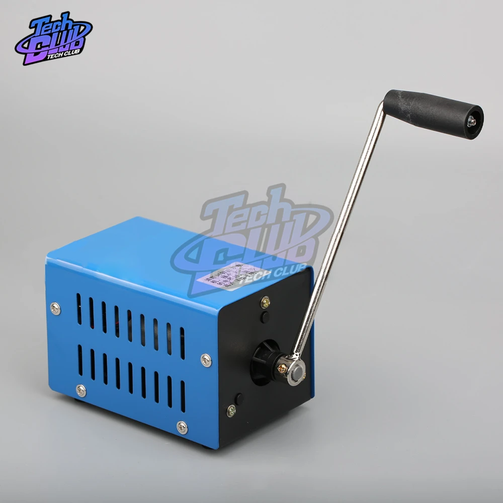 carregamento usb portatil manivela gerador de acampamento 05