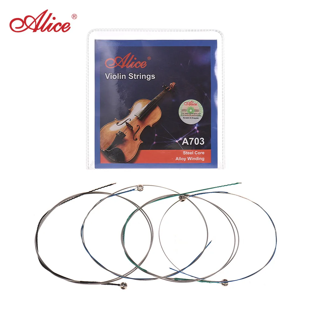 Alice A703 4pcs Violin Strings Universal Full Set (E A D G) Violin
