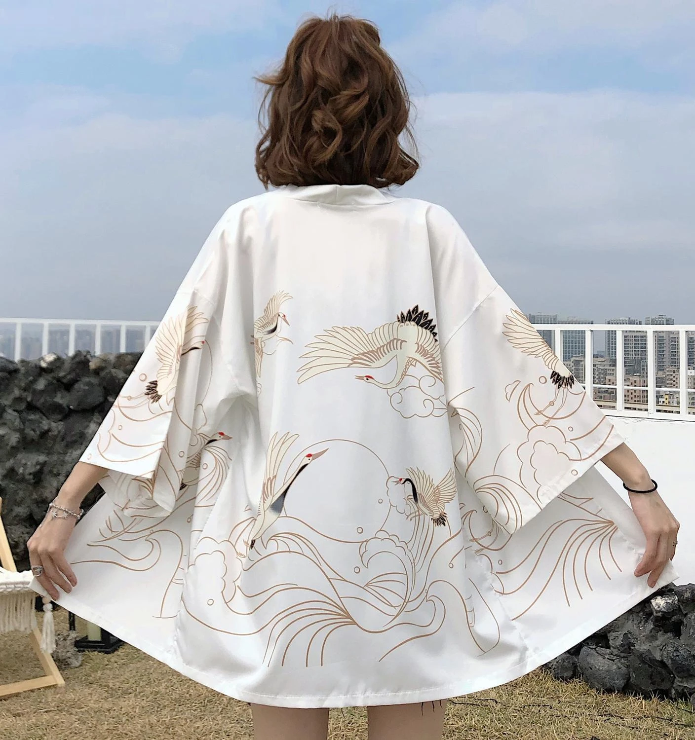 Kimono tipo túnica para mujer, kimono, tops y blusas para mujer, ropa Bohemia para mujer 2020|Ropa de Asia y las Islas del Pacífico| - AliExpress