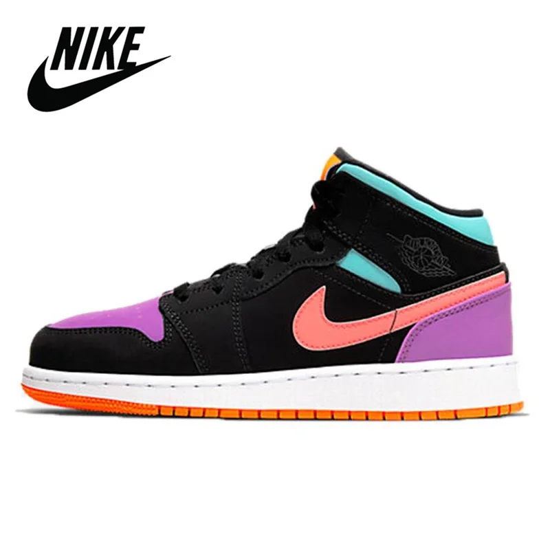 Air Jordan 1 zapatillas de baloncesto para mujer, calzado Original Retro de  alta og, Air Jordan 1|Calzado de baloncesto| - AliExpress