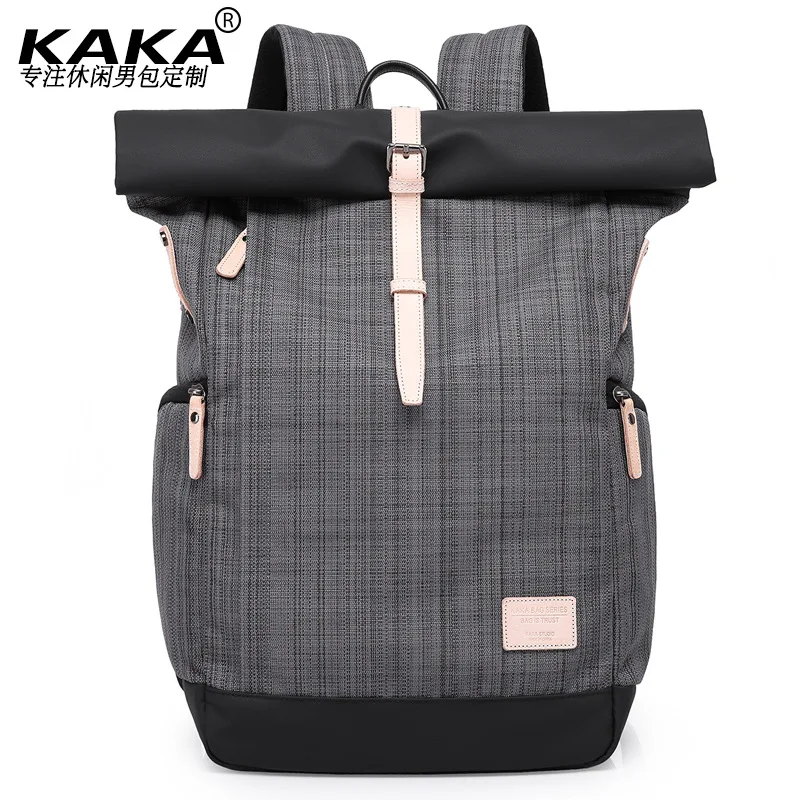 

New Style Casual Korean-style Backpack Men's College Student School Bag Multi-functional Oxford Computer Bag Large-capacity Back