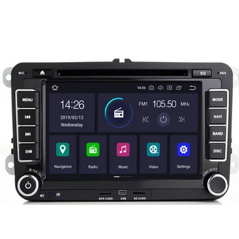 

IPS DSP Android 10 2 din Multimedia Player For Rapid Yeti VW passat b6 golf 4 5 6 Amarok polo Seat Altea leon Toledo BORA Radio