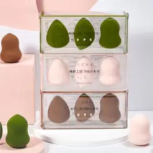 3 шт Макияж Блендер Губка для пудры консилер основа консилер красота яйцо