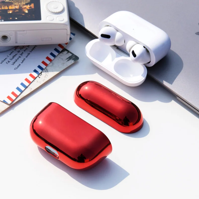 Ojeleye Жесткий ПК милый чехол для наушников для AirPods Pro Чехол покрытие PC чехол для Apple Airpods Pro 3 беспроводные наушники зарядная коробка