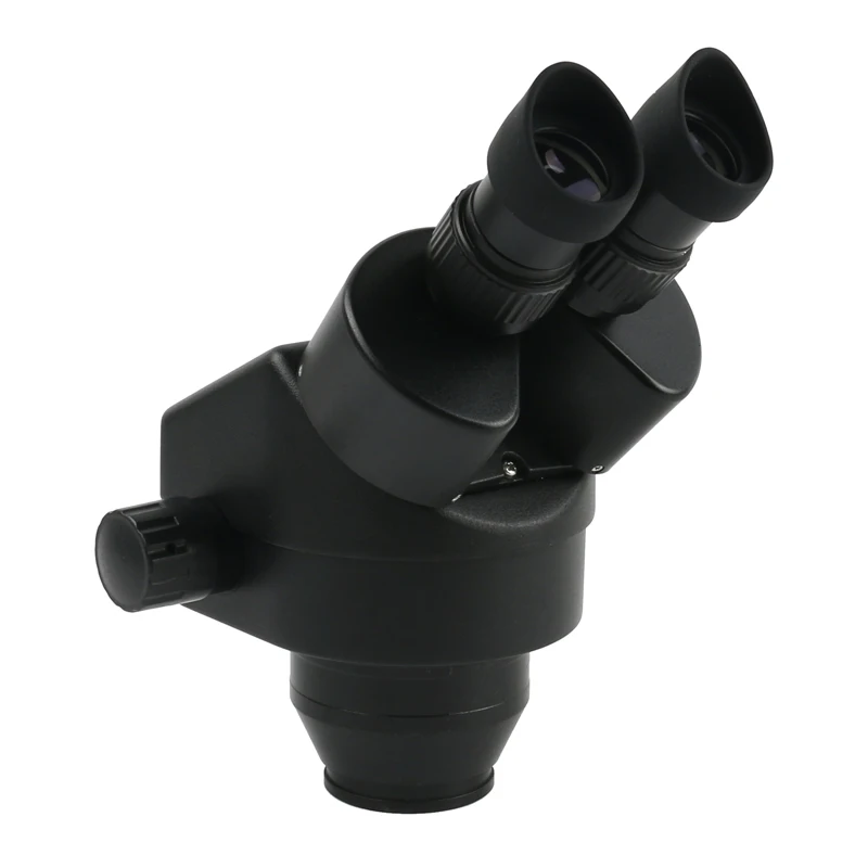 7X-45X непрерывное увеличение стерео микроскоп промышленный бинокулярный микроскоп светодиодный светильник кольцо для телефона PCB пайки