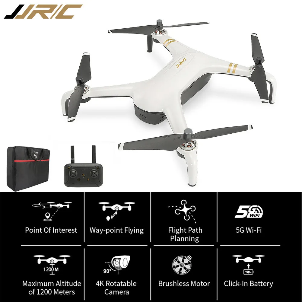 WH JJR/C X7P Smart Drone 5G WiFi FPV 4K HD камера RTF бесщеточный двигатель gps+ оптический поток 1,2 км Летающий+ 1 км FPV расстояние 2 оси D31 - Цвет: WH