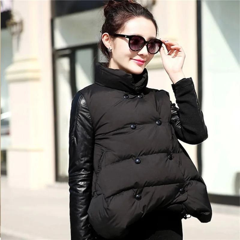 

2019 Women Autumn Winter Short Coat Female Jacket Down Cotton Winter Jacket Women Vintage Parka PP228