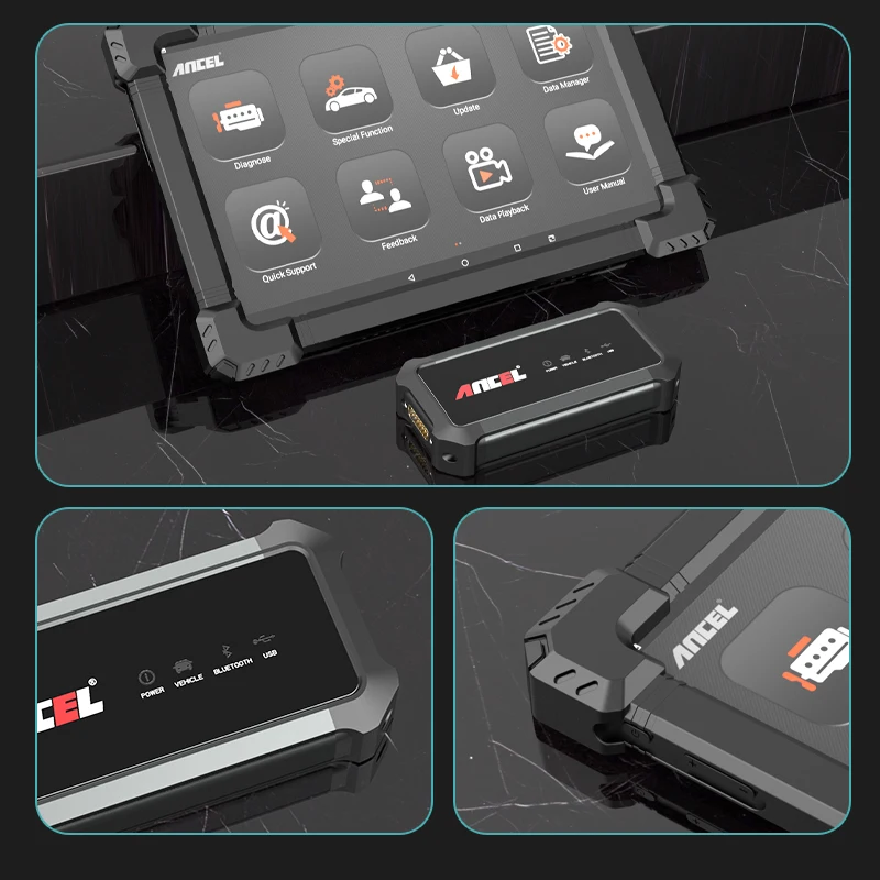 US $369.00 Ancel X7 OBD2 Scanner Professional Bluetooth Wifi Engine Full System Diagnostic Tool ABS Oil EPB Reset OBD 2 Automotive Scanner