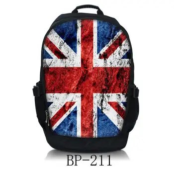 

Union Jack Men Backpack For 15.6 14 15 inches Laptop Backpack Large Capacity Stundet Backpack Casual Style Bag Water Repellent