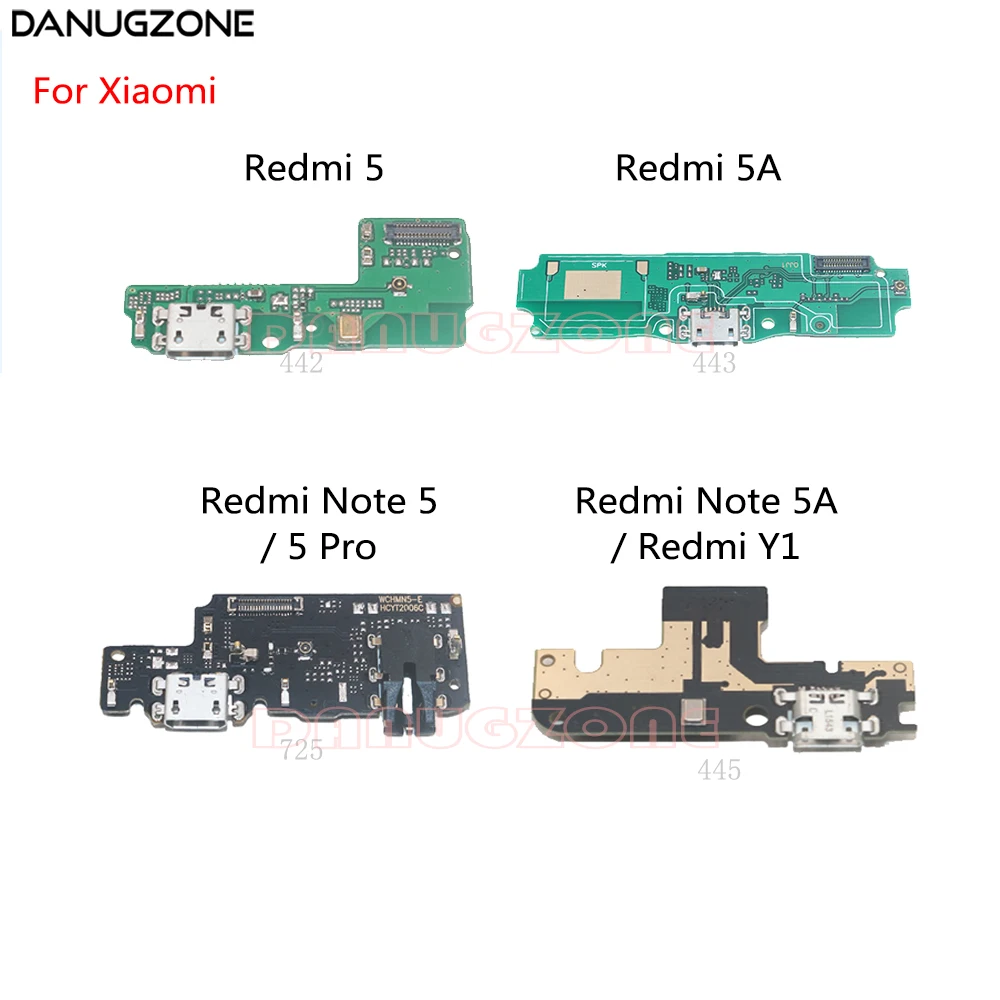 Usb разъем для зарядки док станции разъема плата гибкий кабель Xiaomi Redmi NOTE 5 Pro 5A /