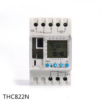 

THC812N AHC812N 2 Circuit Editable Time Switch THC822N AHC822N Timer 6 Country Sound European Type