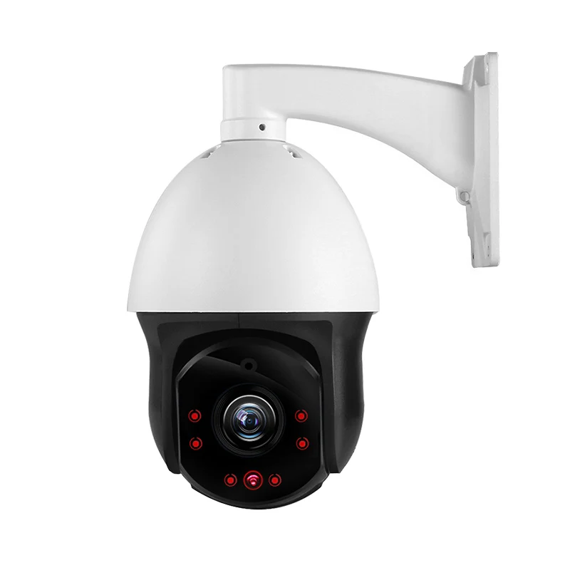 5.0MP Автоматическая отслеживающая IP PTZ камера IP66 H265 30X зум высокоскоростная