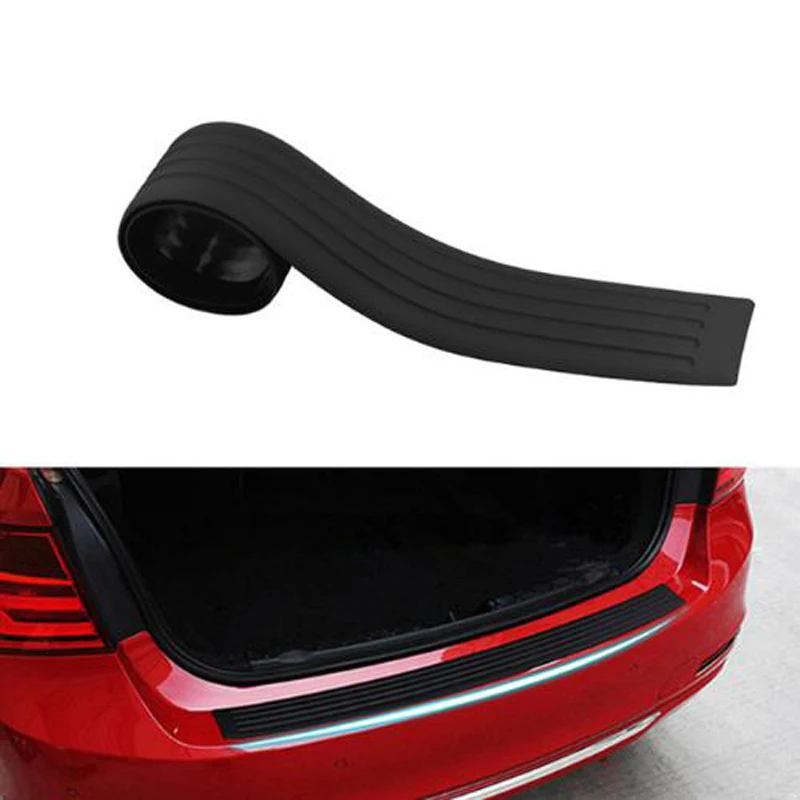 Car styling New Rubber Rear Guard Bumper Protector Trim Cover For Renault sceni c1 2 c3 modus Duster Logan Sandero | Автомобили и