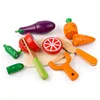 Wooden Toy Cutting Fruit Vegetables