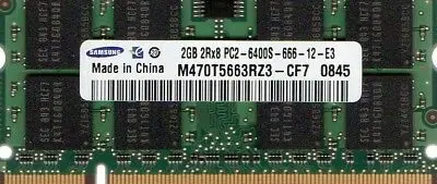 

NEW 2GB Gateway LT Series Netbook/Notebook DDR2 Memory pc2-6400S-666