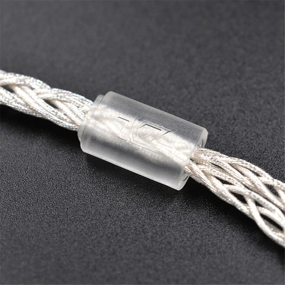 KZ AS10 ZS10 ZST ES3 ED12 ZS5 ZS6 MMCX посеребренный специальный Кабельный разъем