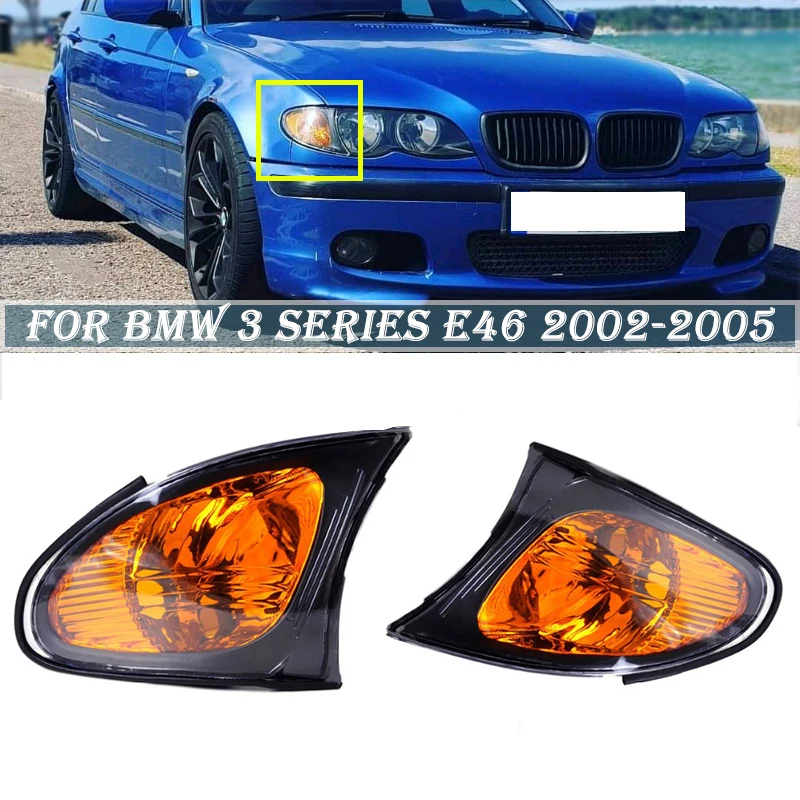 Lamp Housing Turn Signal Corner Light Clear Lens No Bullb For Bmw 3
