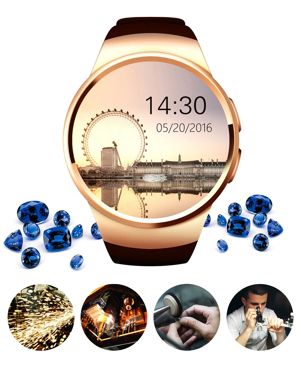 

ARTAK Bluetooth smart watch full screen Support SIM TF Card Smartwatch Phone Heart Rate for apple gear s2 huawei xiaomi
