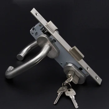 

Stainless Steel 304 Door Lock Split Lock Door Knobs For Interior Door Locks Mute Anti-Theft Gate Door Lock Door Hardware