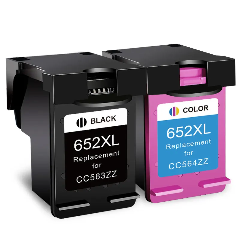 CMFORMY Reemplazo de cartucho de tinta 652XL, para HP652, 652 XL, HP Deskjet  1115, 1118, 2135, 2136, 2138, 3635, 3636, 3835, 4535|Cartuchos de tinta| -  AliExpress
