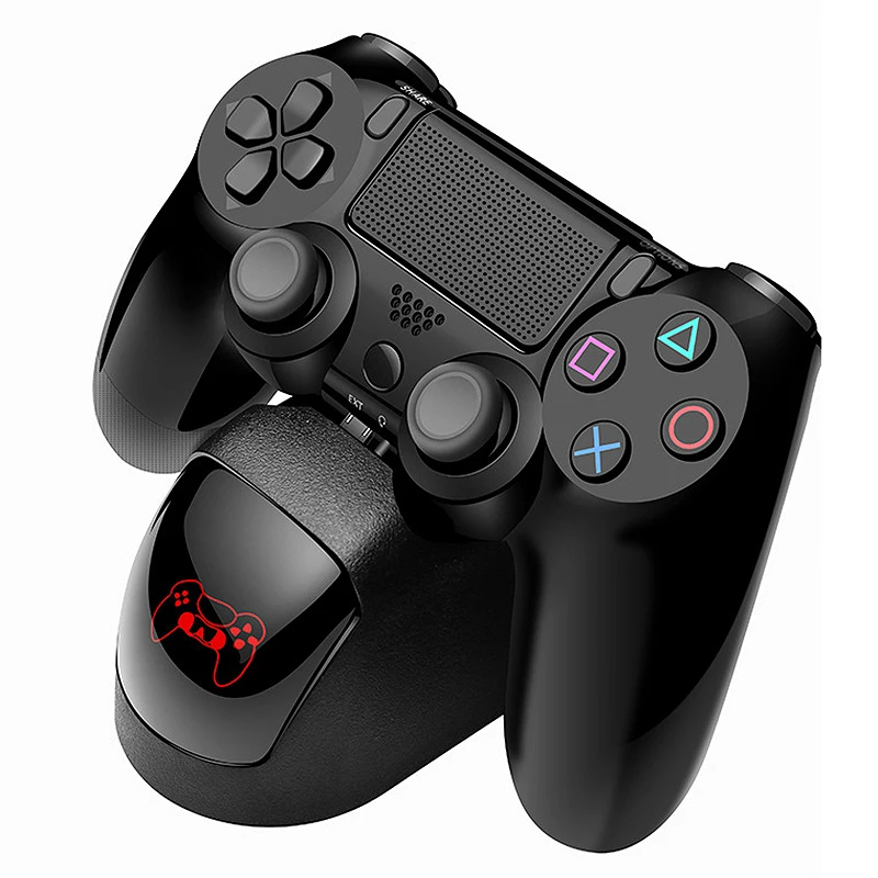 Многофункциональная подставка зарядное устройство контроллер док-станция для PS4/PS4 Slim/PS4 Pro зарядный кронштейн Подставка охлаждающий вентилятор 3 USB