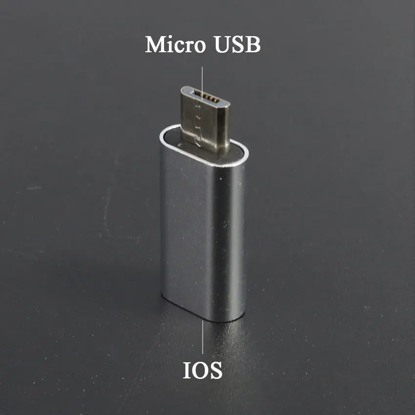 YuXi-Silver-Data-Cable-Charging-Cable-Converter-Adapter-for-iPhone-Android-Micro-USB-Type-C-to (5)