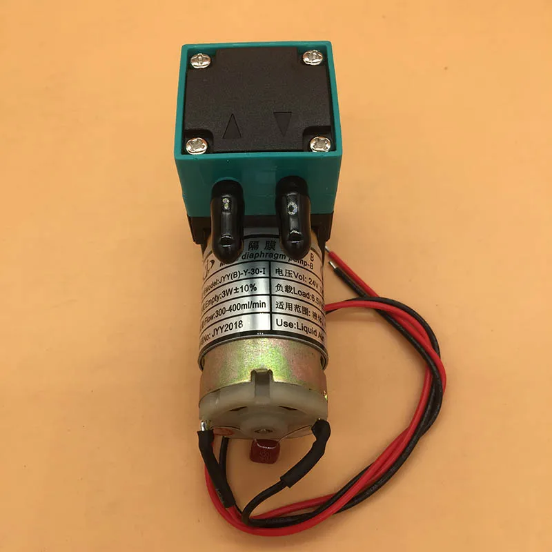 3 предмета в комплекте 24V 6,5 W 300-400 мл потока микро мембранный насос JYY(B)-Y-30-1 насос для подачи чернил для Infiniti Crystaljet Wit ЦВЕТ Флора струйный принтер