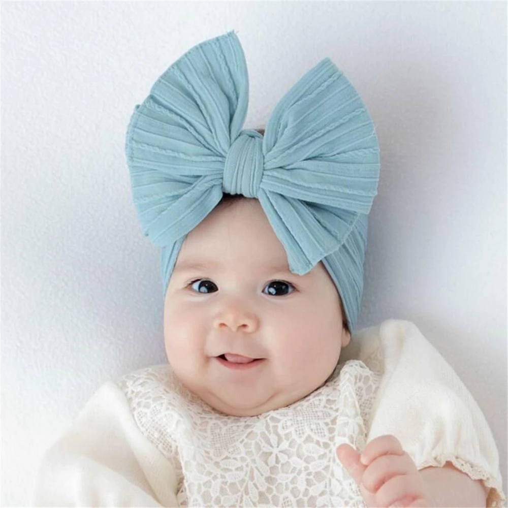 3 Pcs/set Baby Hair Band Turban Set Girls Bow Elastic Twisted Cable Design  Turban Kids Headware Baby Girl Headbands Nylon|kids&Baby Accessories| -  AliExpress