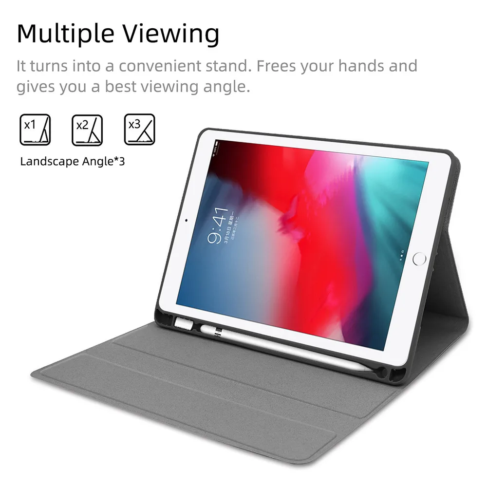 Для iPad Pro 10," iPad Air 3 10,5" планшеты Американский сенсорный Bluetooth клавиатура Защитный чехол с из искусственной кожи чехол